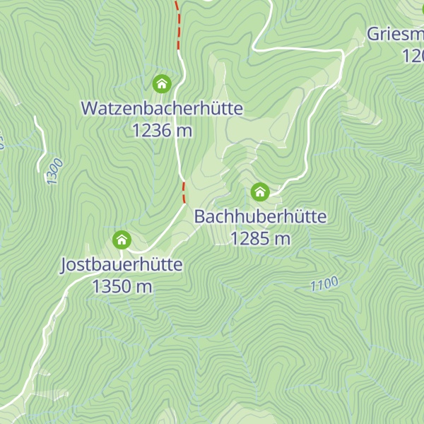Map of Sattlerhütte