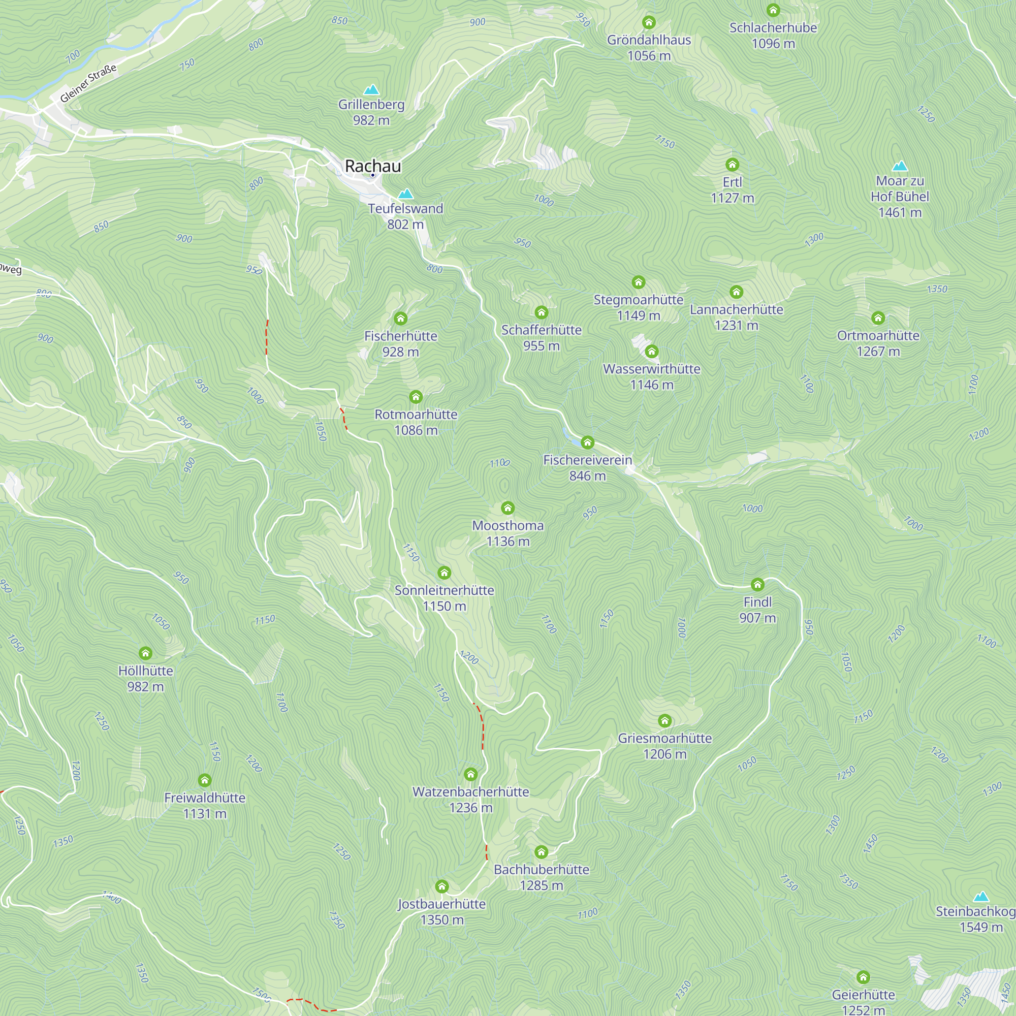 Moosthoma map