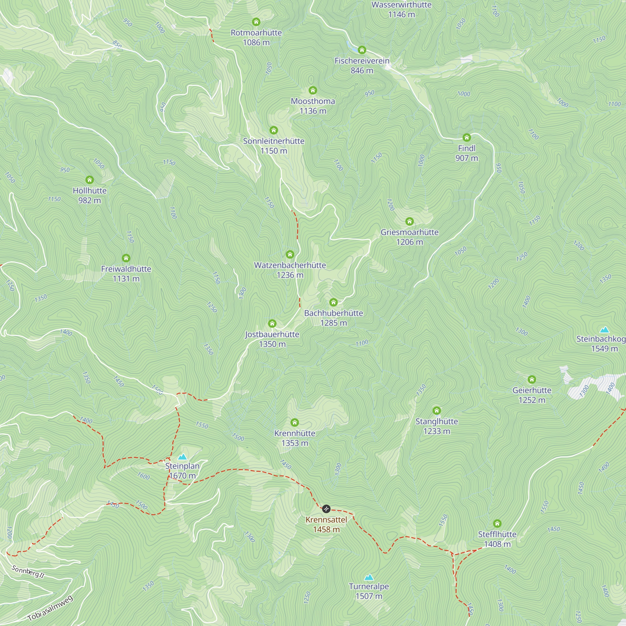 Kochbauerhütte map