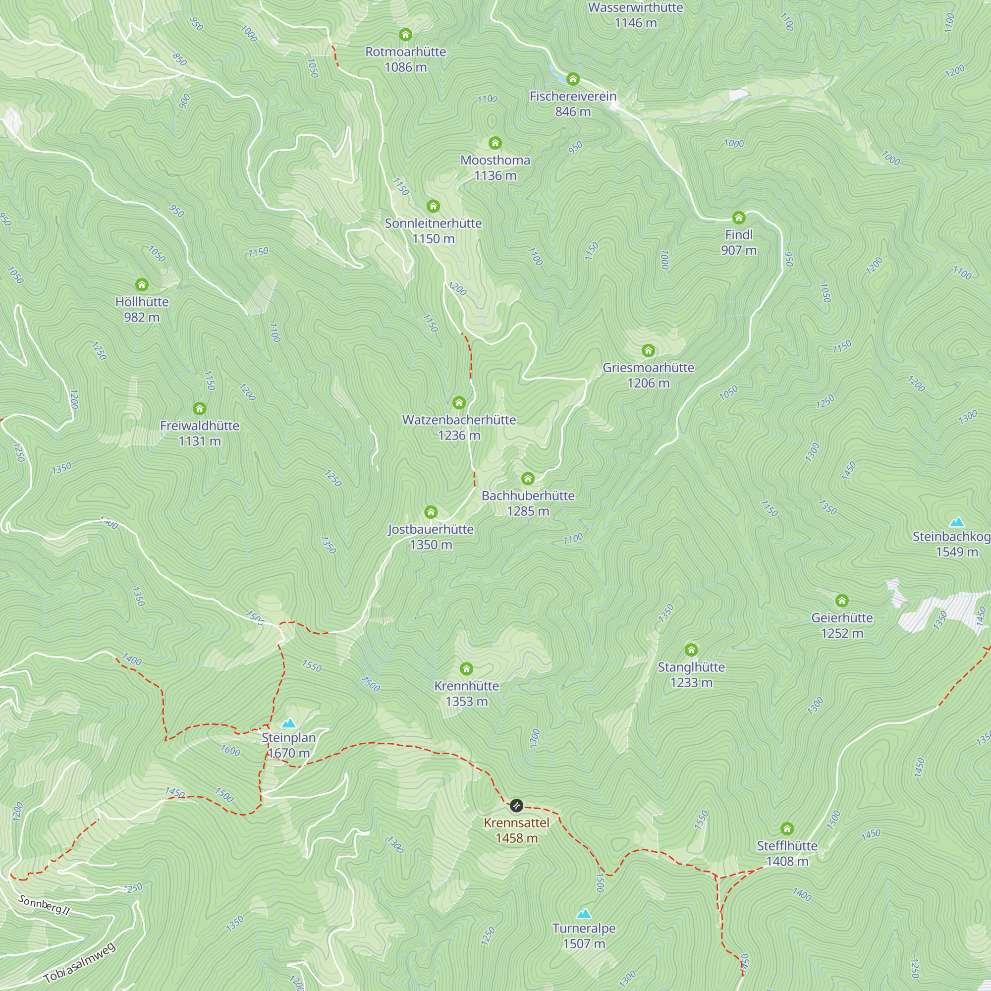 Kochbauerhütte map