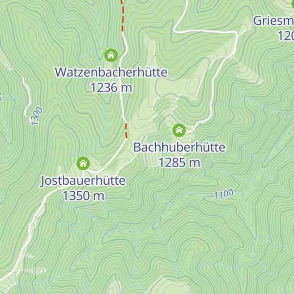 Map of Kochbauerhütte