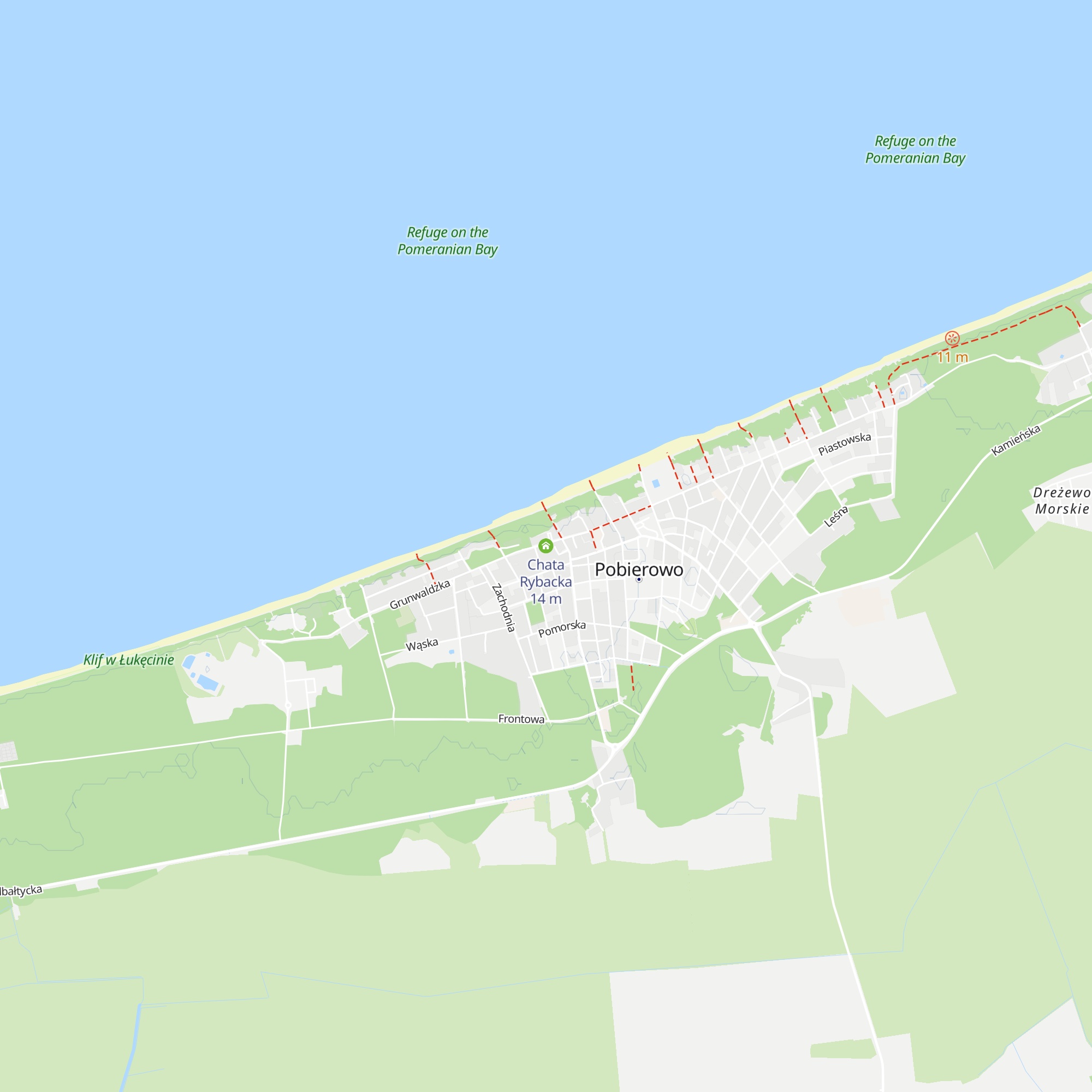 Chata Rybacka map