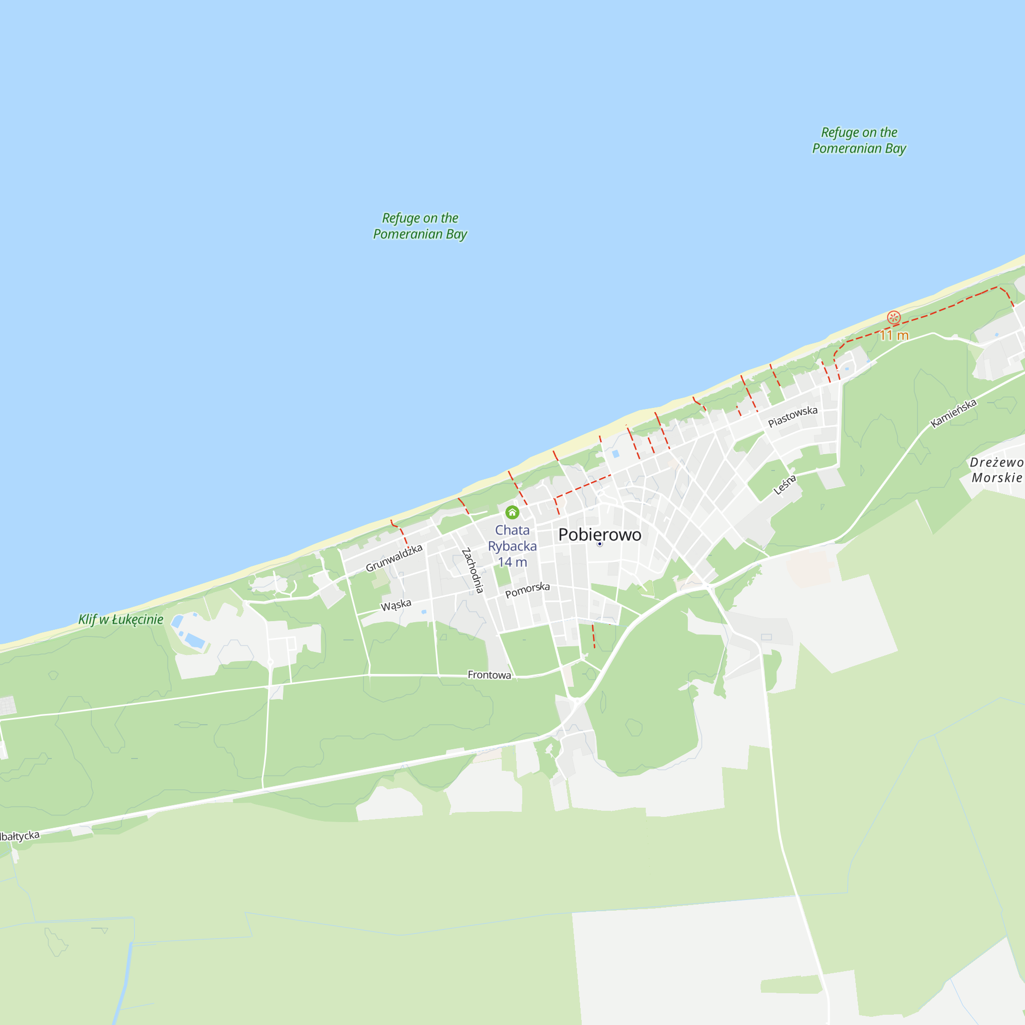 Chata Rybacka map