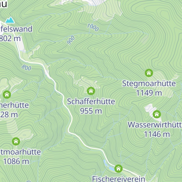 Map of Schafferhütte