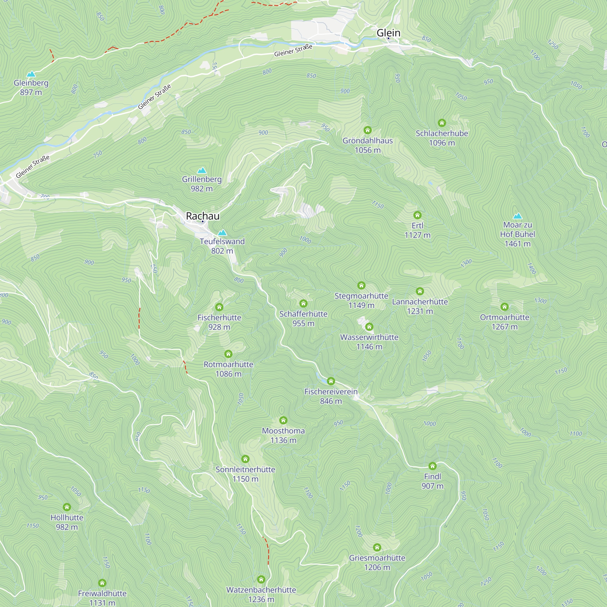 Schafferhütte map