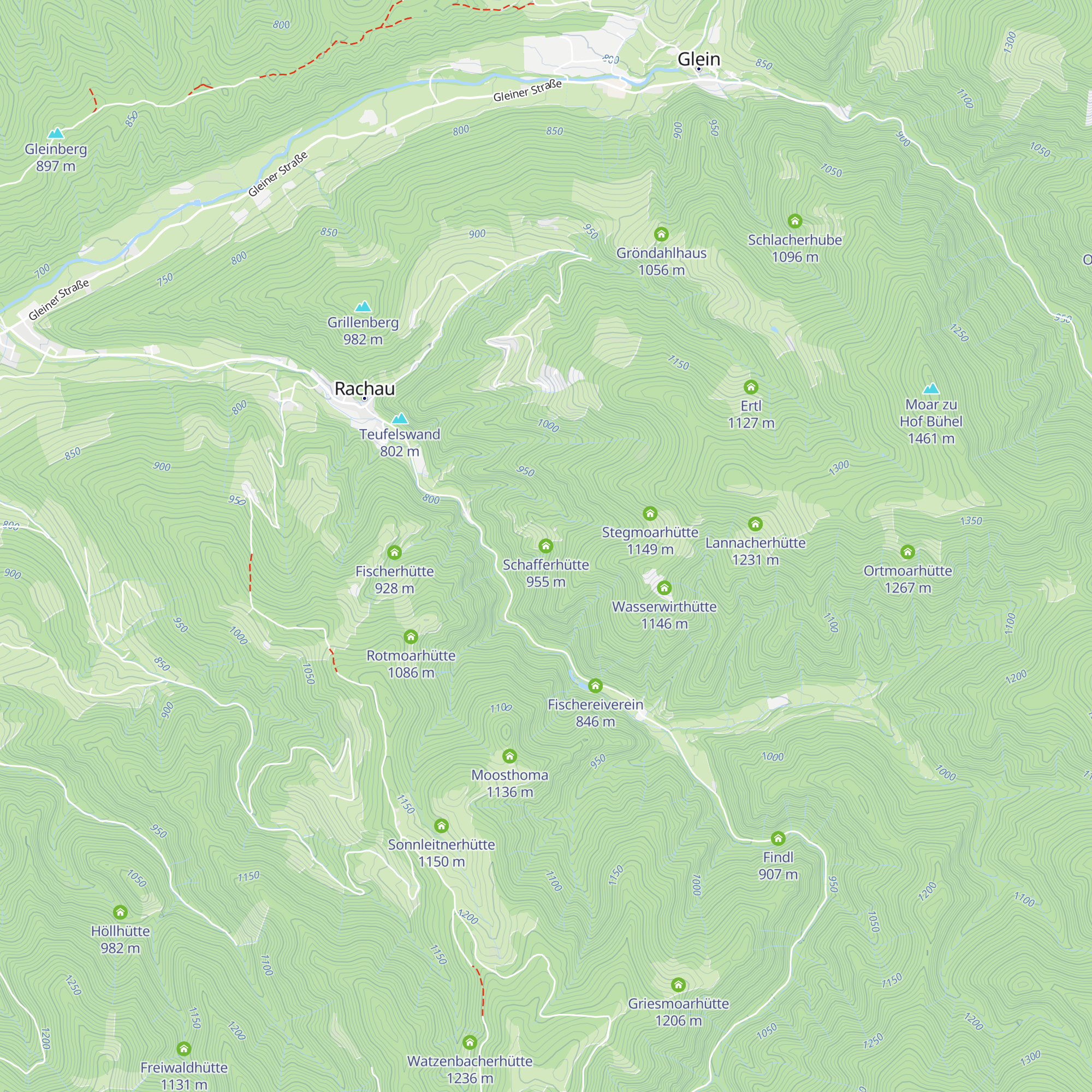 Schafferhütte map