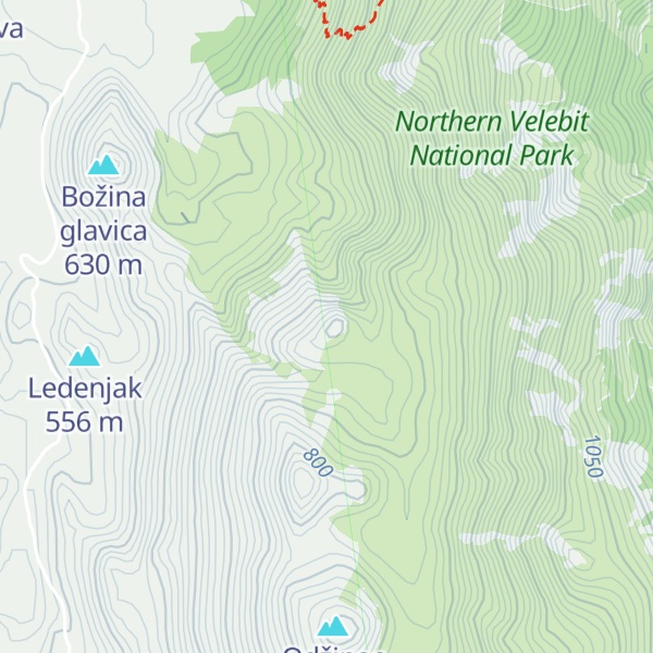 Map of Kirinska glavica