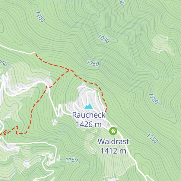 Map of Hubertushütte