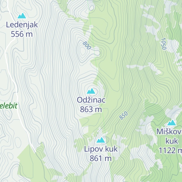 Map of Odžinac