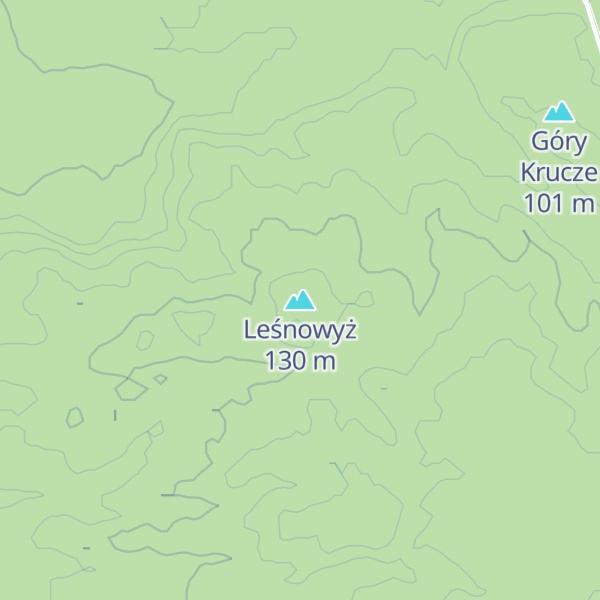 Map of Leśnowyż