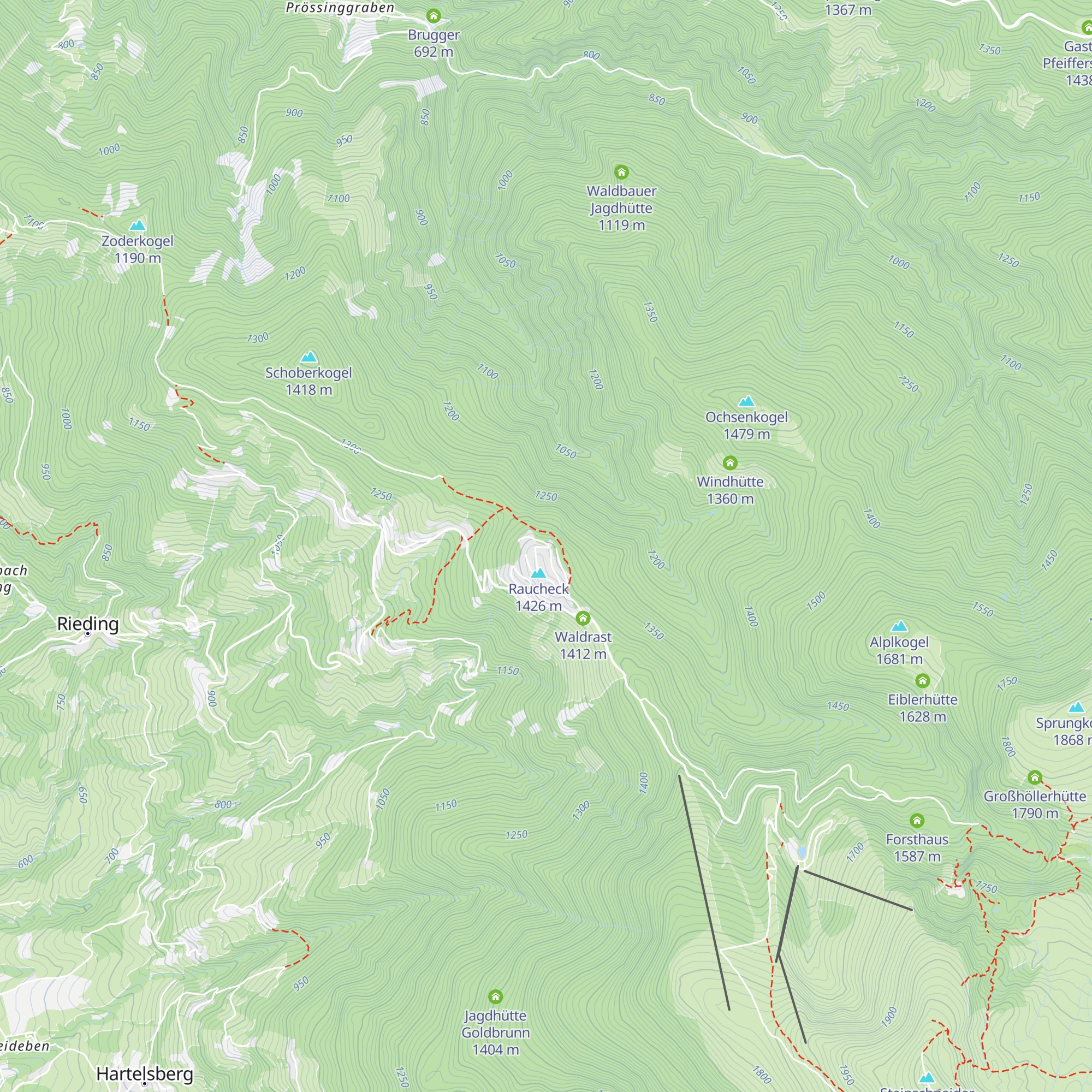 Ameisenhütte map