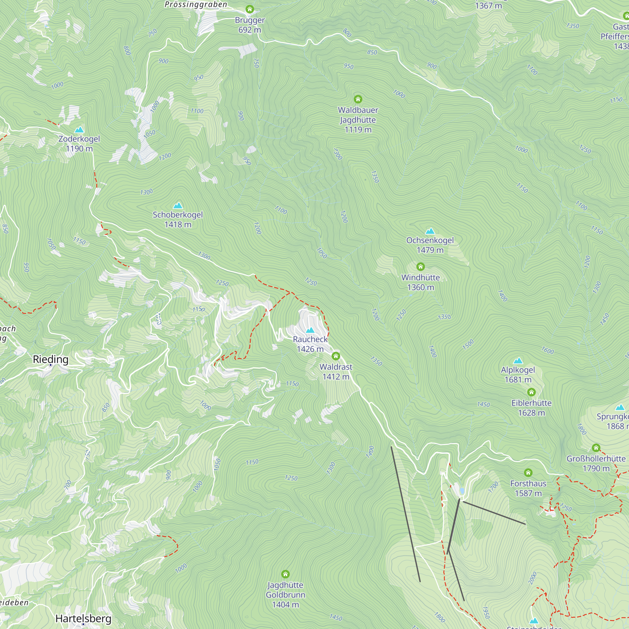 Ameisenhütte map