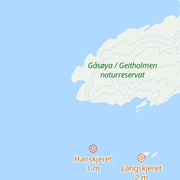 Map of Fuggelberget