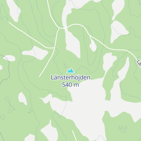 Map of Länsterhöjden