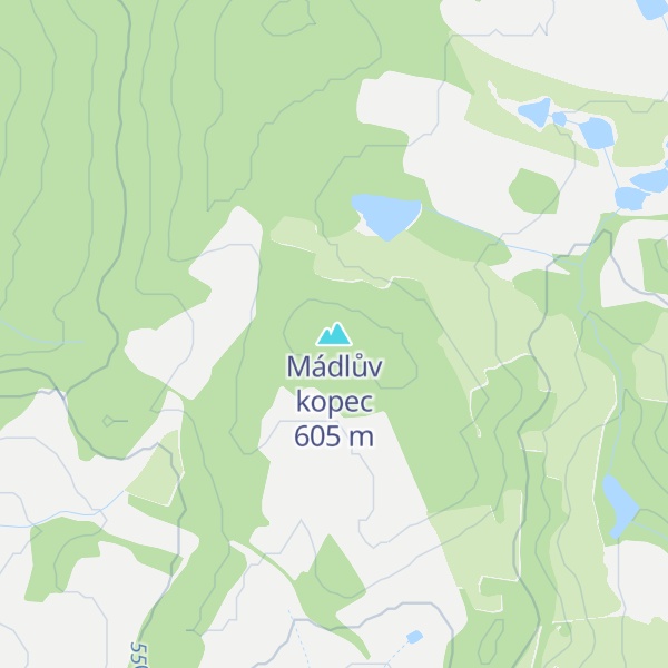 Map of Mádlův kopec
