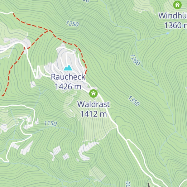 Map of Waldrast