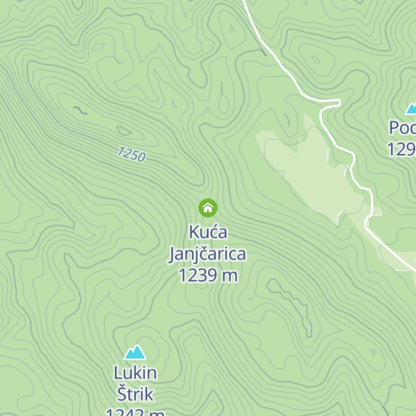 Map of Kuća Janjčarica