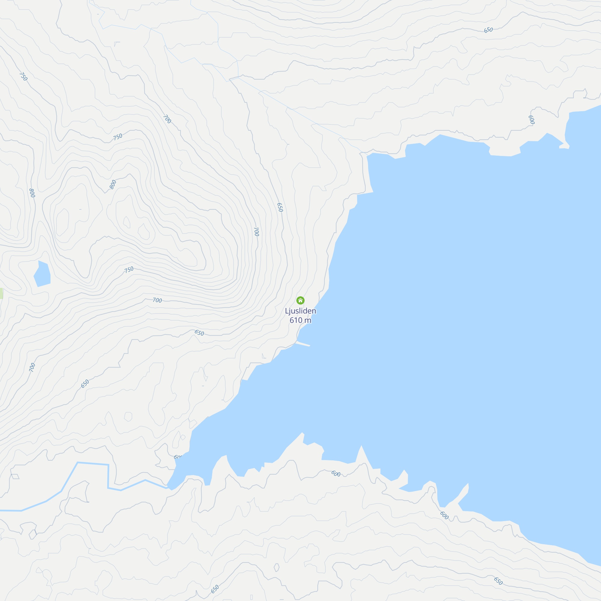 Ljusliden map
