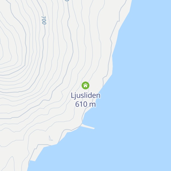Map of Ljusliden
