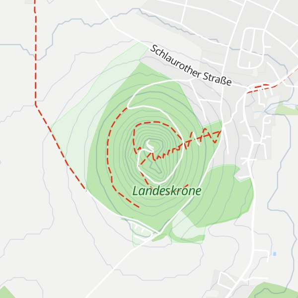 Map of Landeskrone