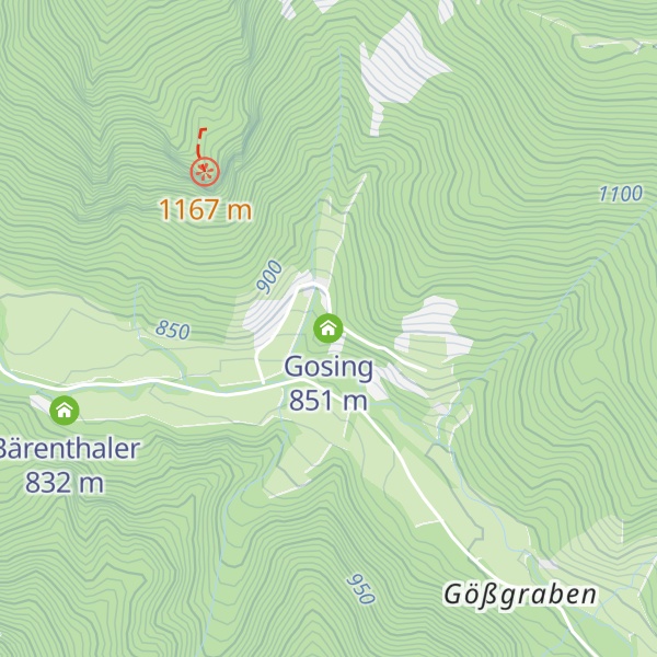 Map of Gosing