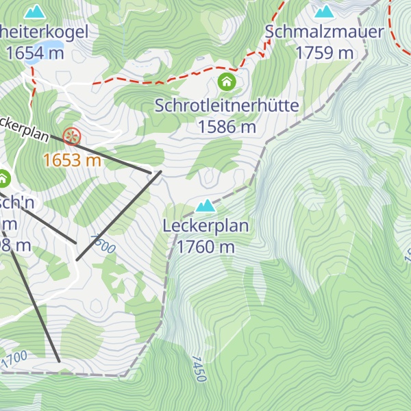 Map of Leckerplan