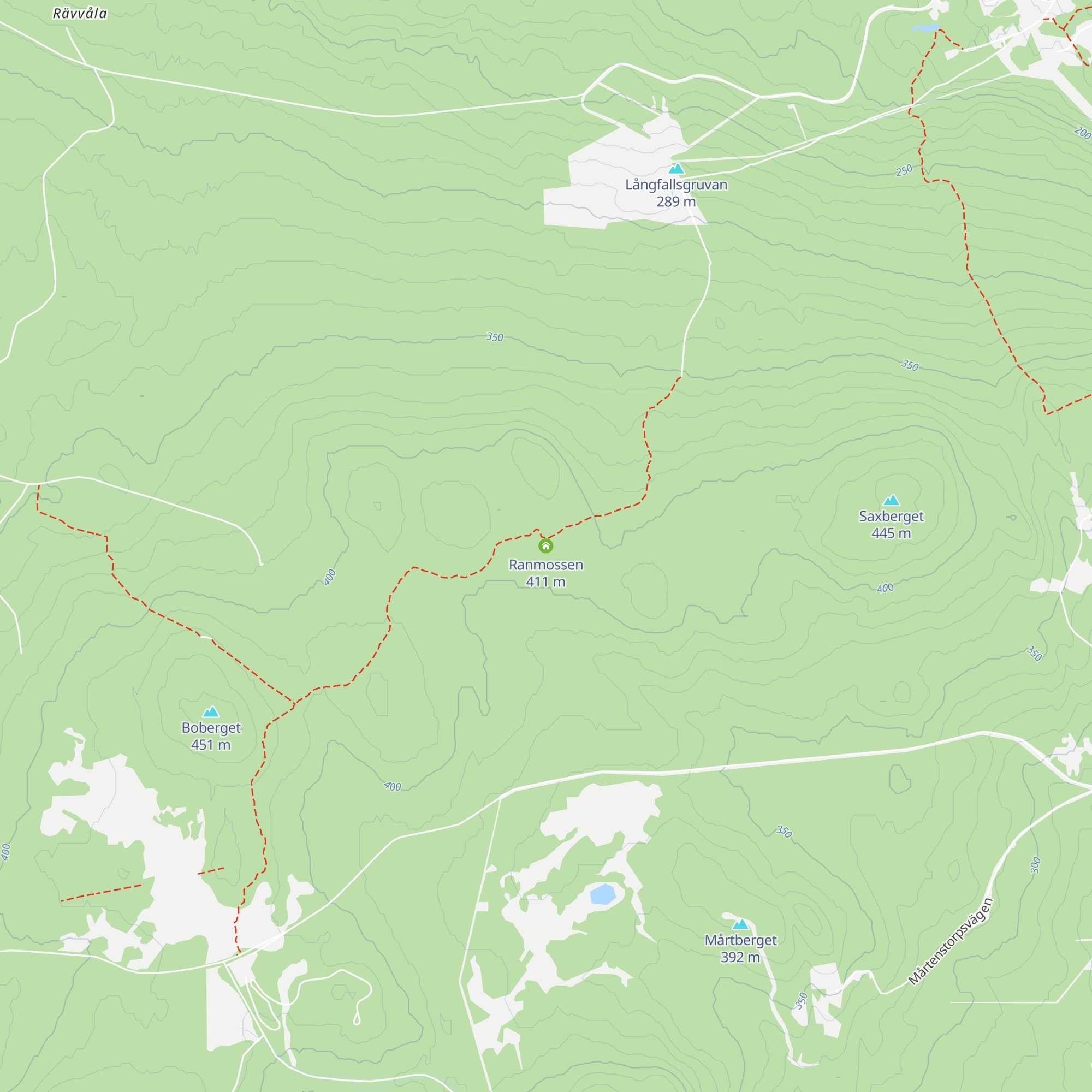 Ranmossen map