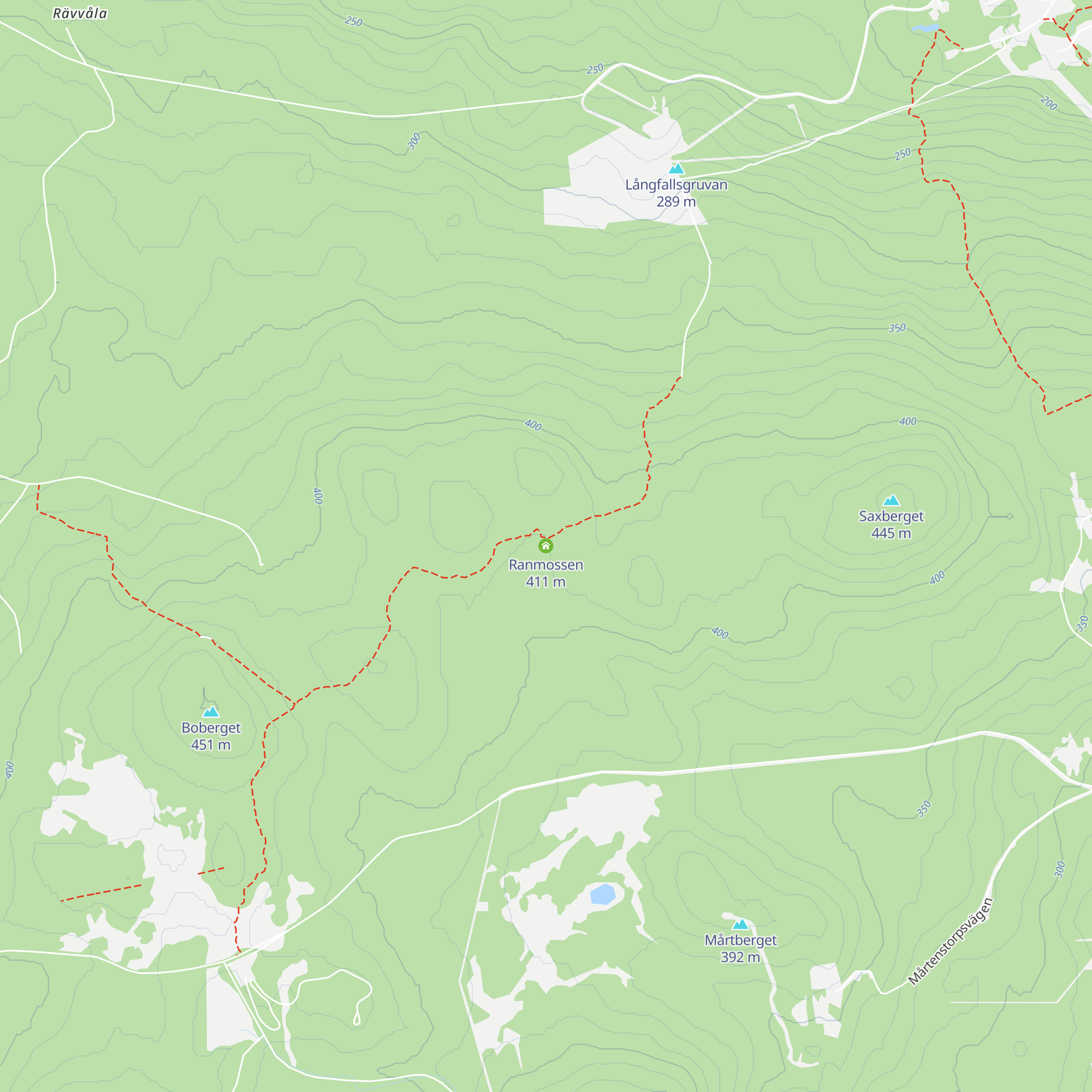 Ranmossen map