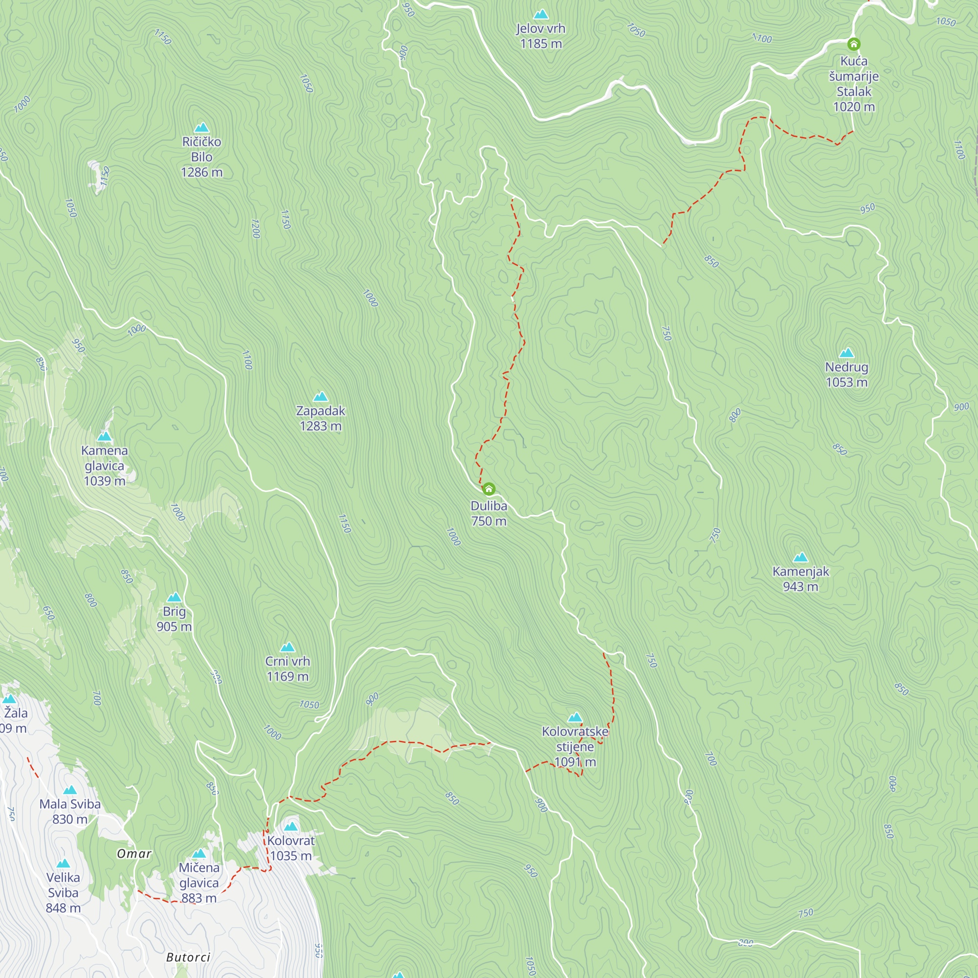 Duliba map