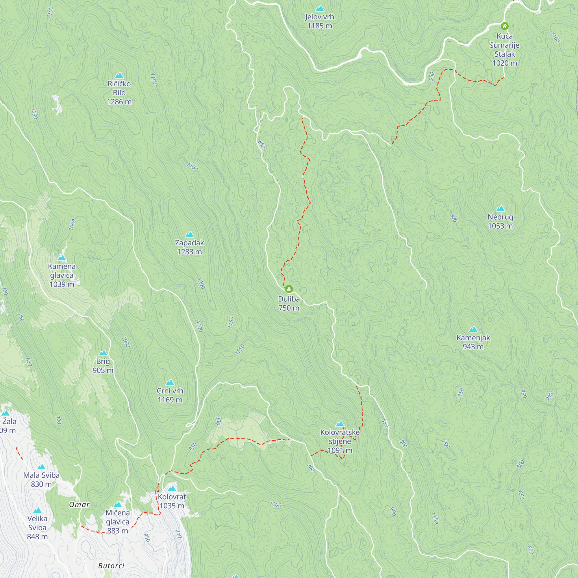 Duliba map
