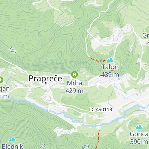 Map of Mrha