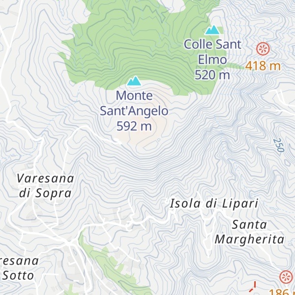 Map of Chiappe Liscie