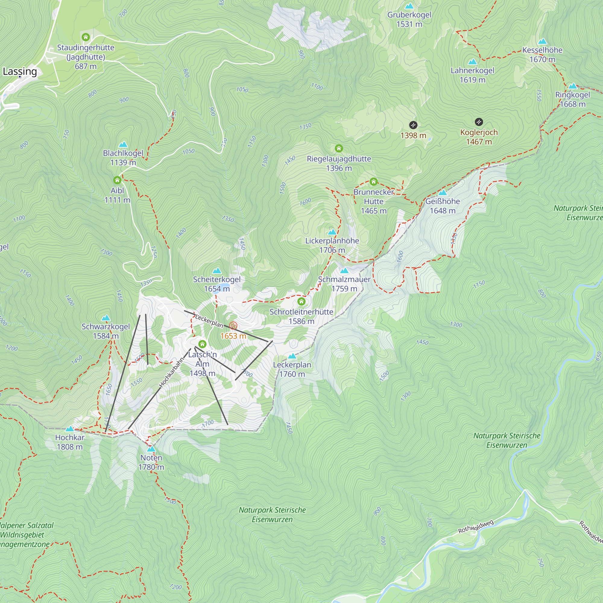 Schrotleitnerhütte map