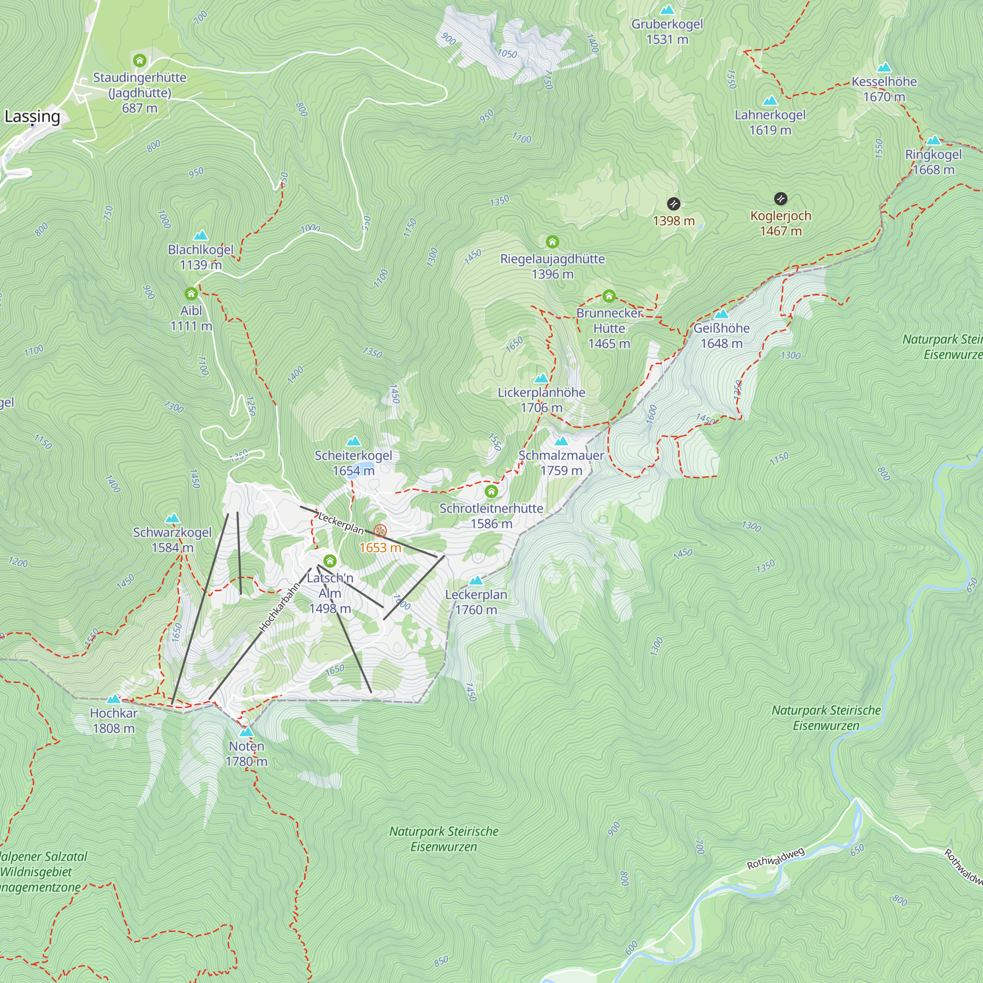 Schrotleitnerhütte map