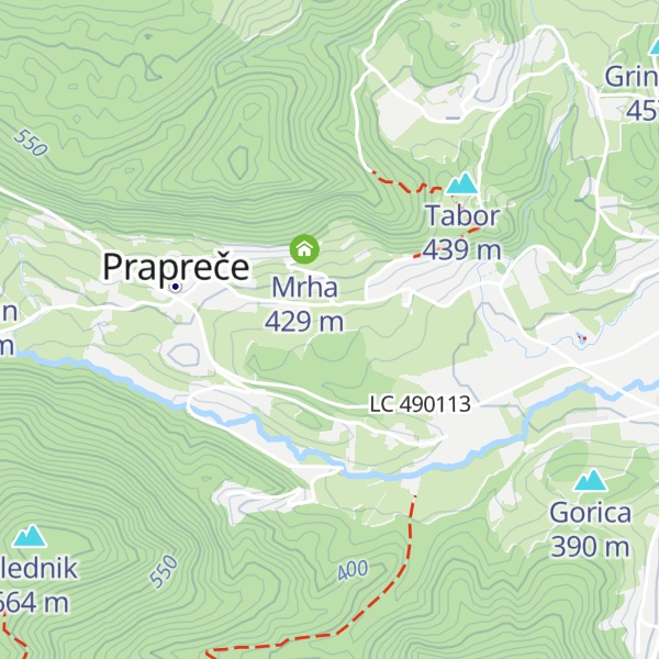 Map of Vinki