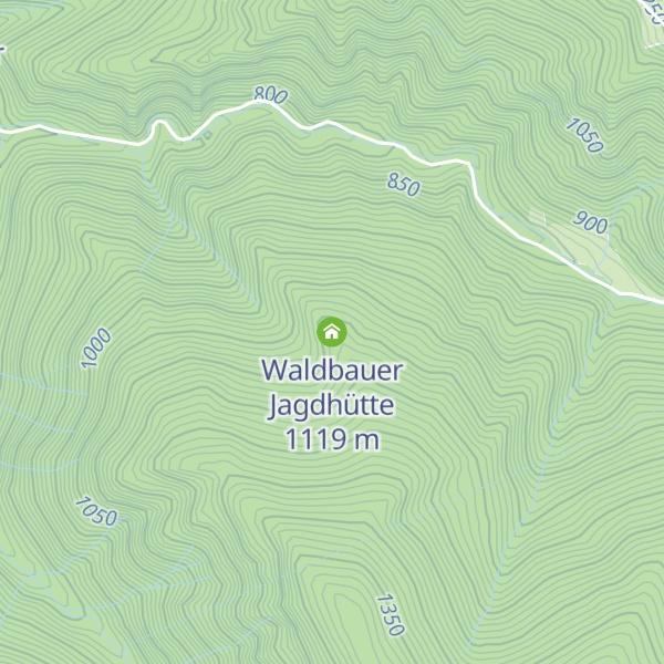 Map of Waldbauer Jagdhütte