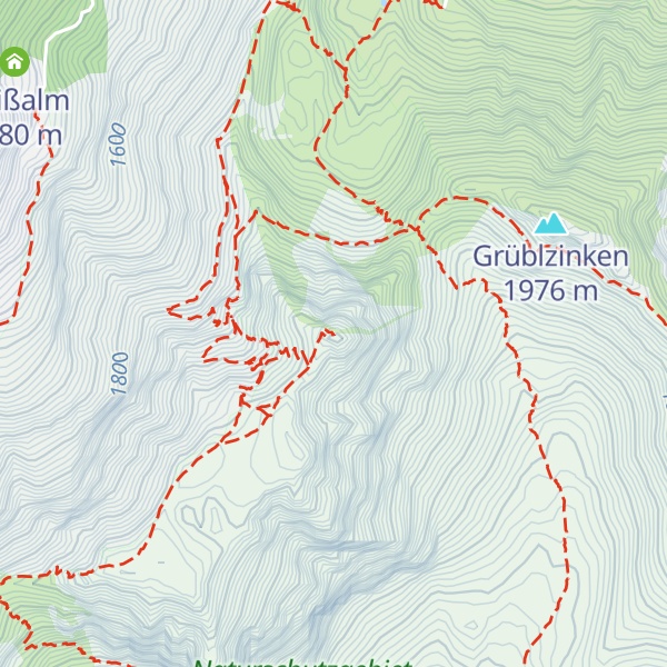 Map of Eisenerzer Reichenstein
