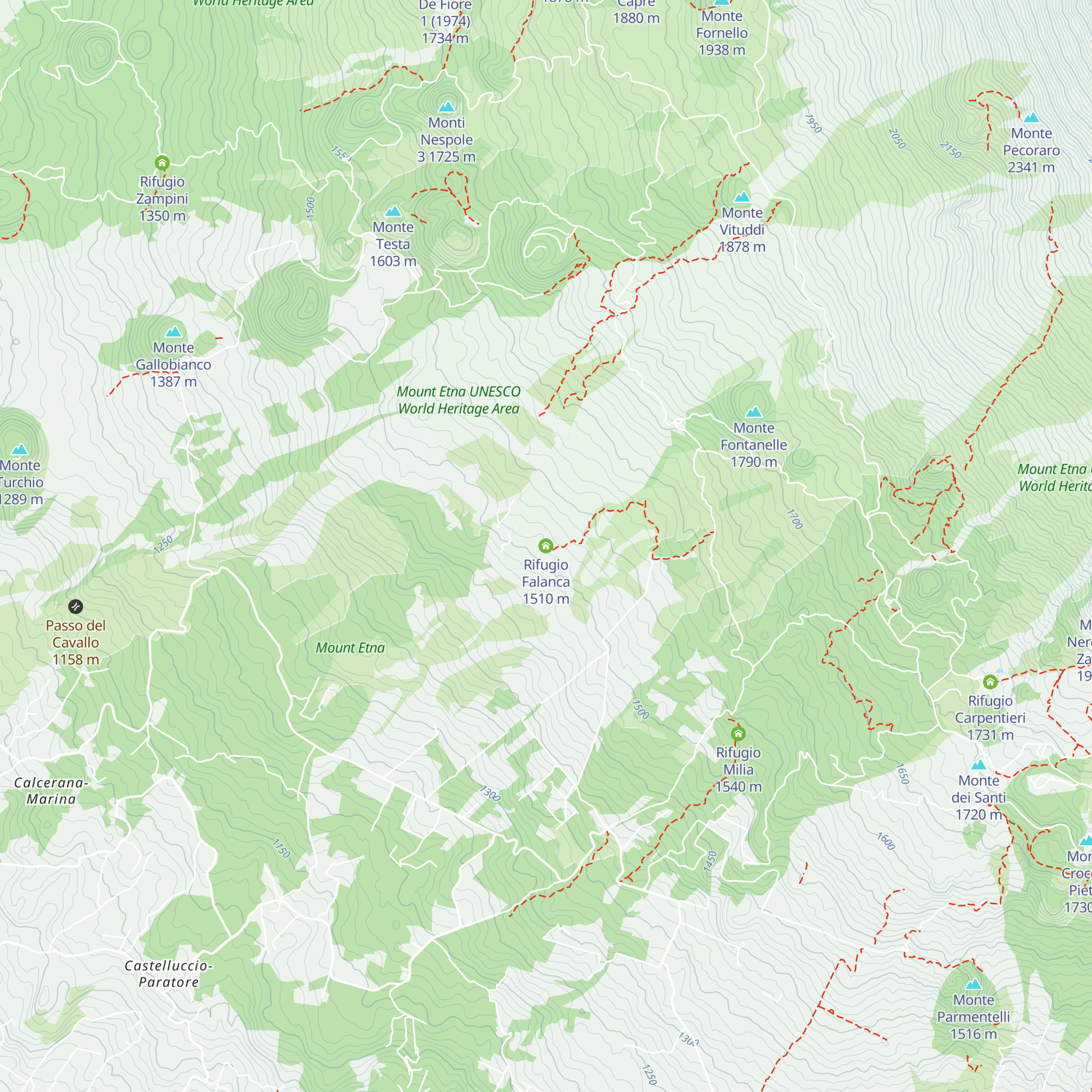 Rifugio Falanca map