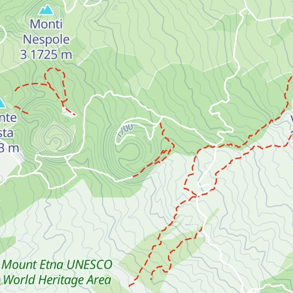 Map of Monte Albano