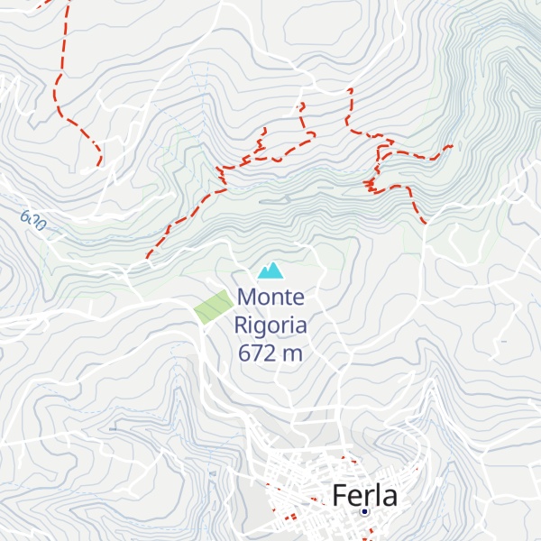 Map of Monte Rigoria