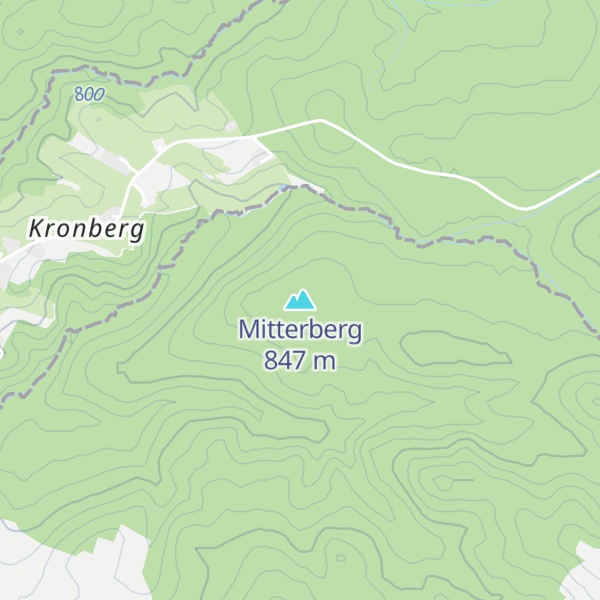 Map of Mitterberg