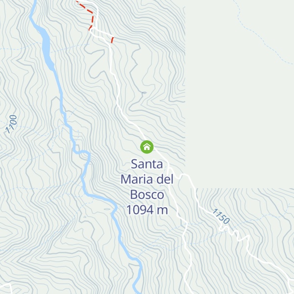 Map of Santa Maria del Bosco