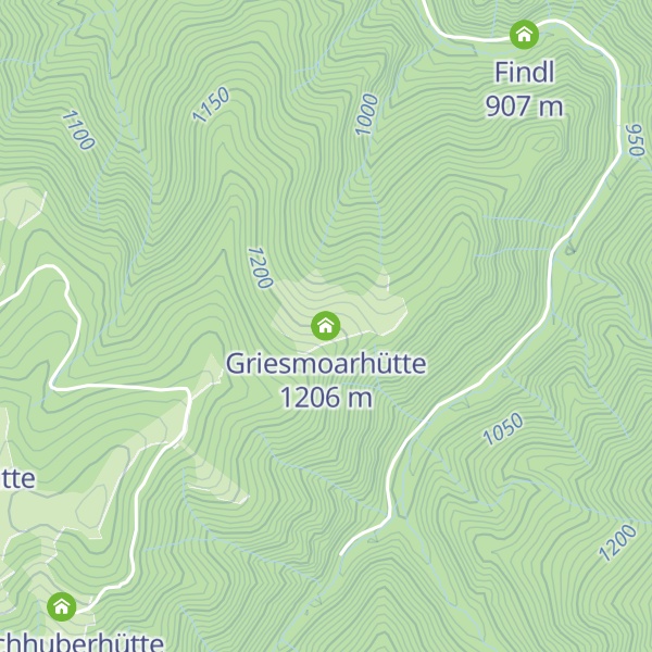 Map of Griesmoarhütte