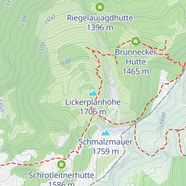 Map of Lickerplanhöhe
