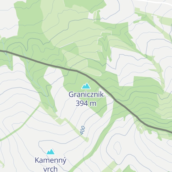 Map of Granicznik