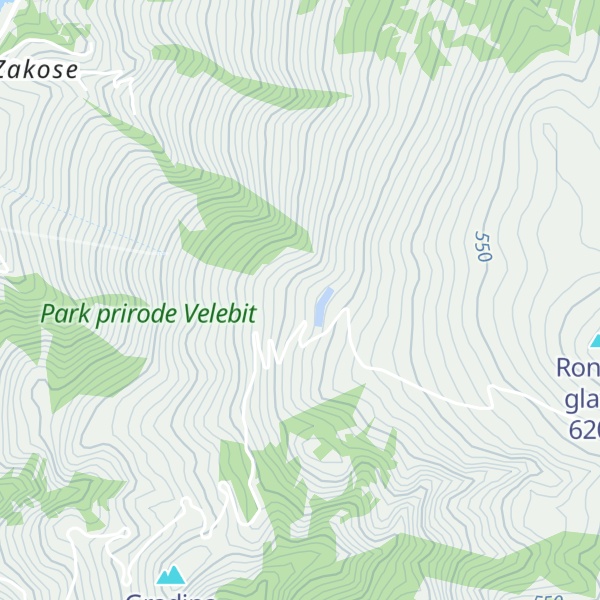 Map of Zasunska komora
