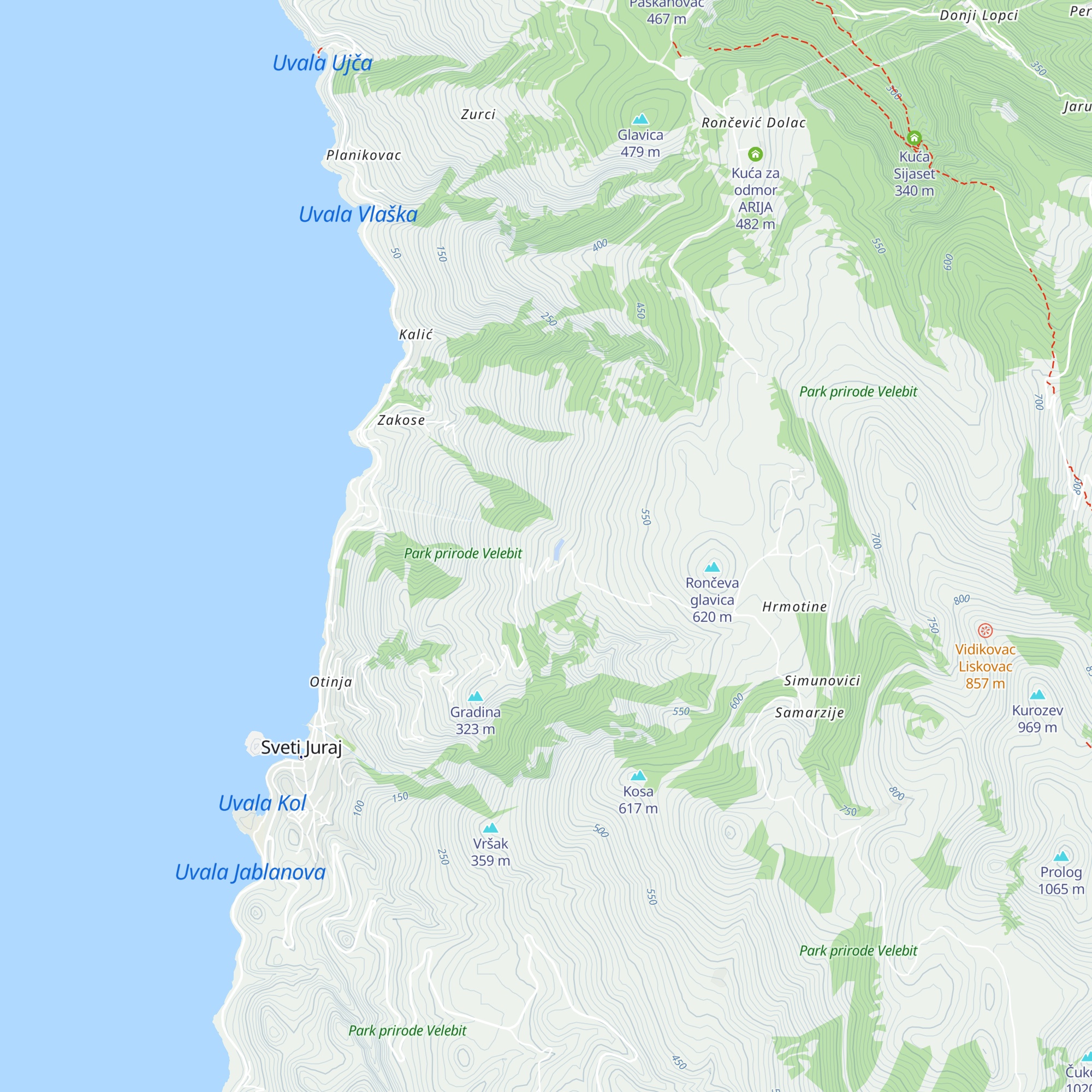 Zasunska komora map