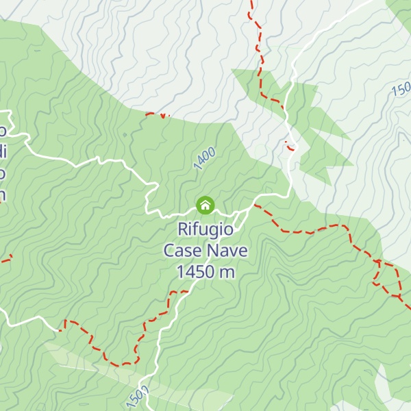 Map of Rifugio Case Nave