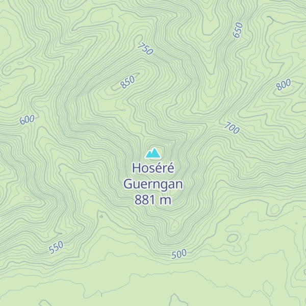Map of Hoséré Guerngan