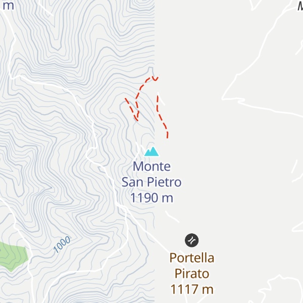 Map of Monte San Pietro